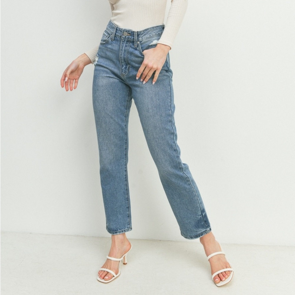 NWT JBD Dani Retro Straight Jeans